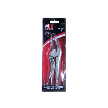 M10 LLP-150 6” LONG NOSE LOCKING PLIER WITH WIRE CUTTER M10 LLP-150 6” LONG NOSE LOCKING PLIER WITH WIRE CUTTER
