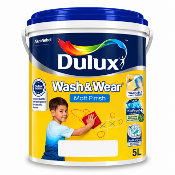 Dulux Wash & Wear Matt