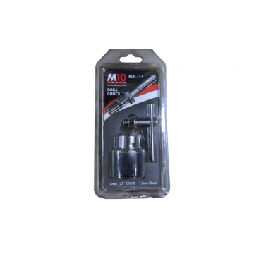 M10 DRILL CHUCK WITH KEY [KDC-13](13MM / 1/2")