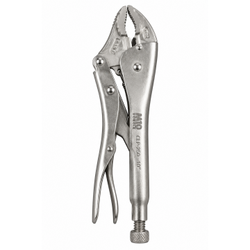 M10 Curved Jaw Locking Plier with Wire Cutter – 10" (CLP-250)