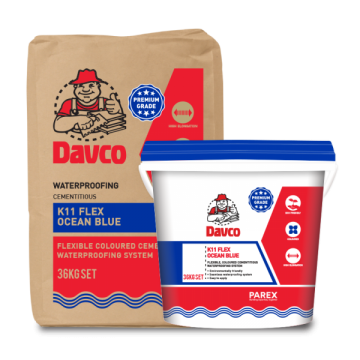 Davco K11 Flex Waterproofing (36kg Set) Ocean Blue