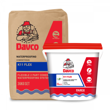 Davco K11 Flex Waterproofing (36kg Set) Grey